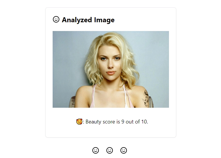Face Beauty Analysis Online - AI Face Analyzer