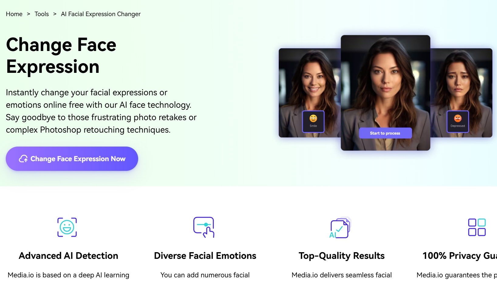 Face Emotion Detector Mediaio