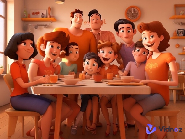 How to Turn Family Photos to Cartoons Easily - Get Customized Cartoon Family Photos