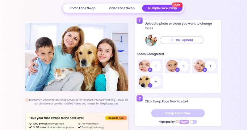 Family Photo Upload with Your Pet in It