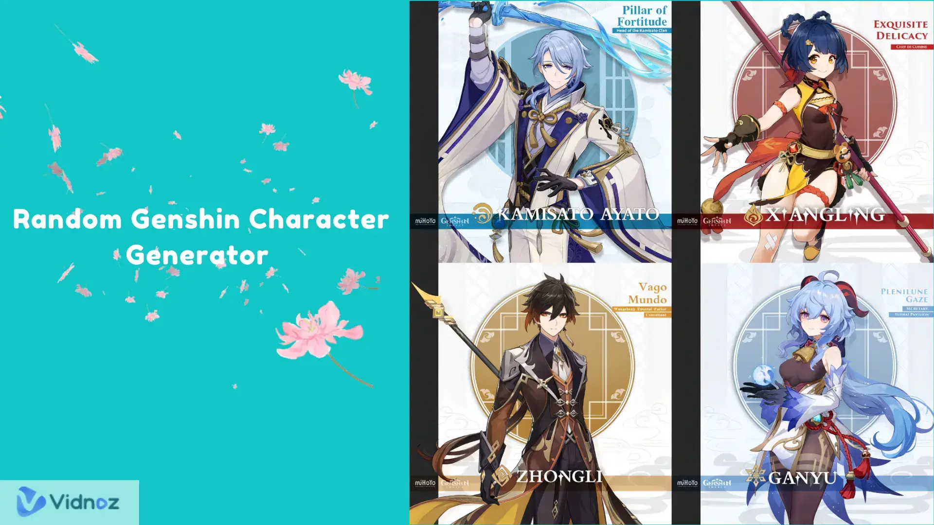Know and Create Your Genshin Characters via Random Genshin Character Generators