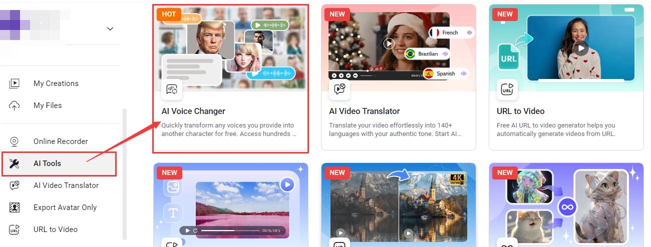 Find Vidnoz AI Voice Changer in AI Tools List