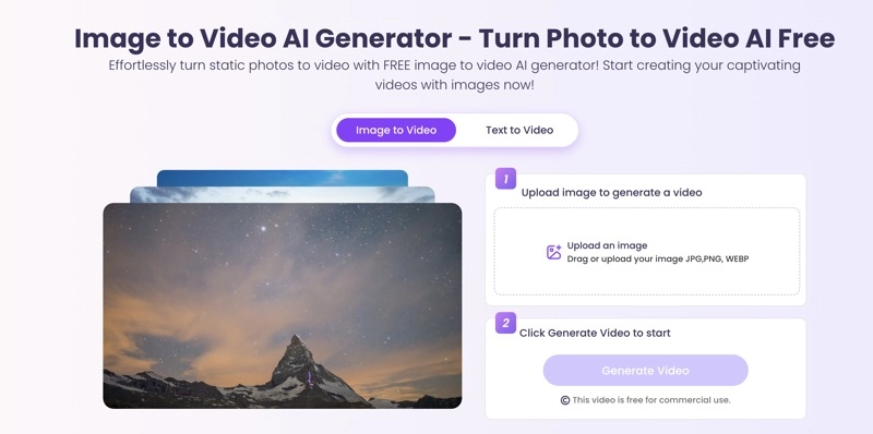 Free AI Image to Video Generator