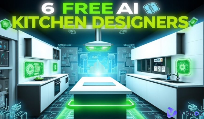 6 Free AI Kitchen Layout Generators to Enjoy Online Kitchen Design with AI