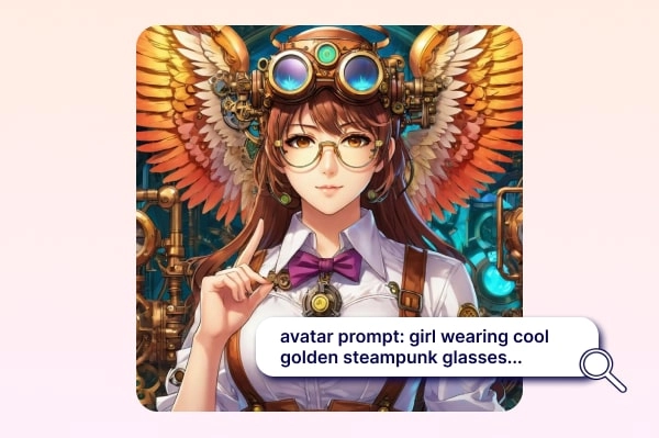 Glasses Avatar Prompt Ideas