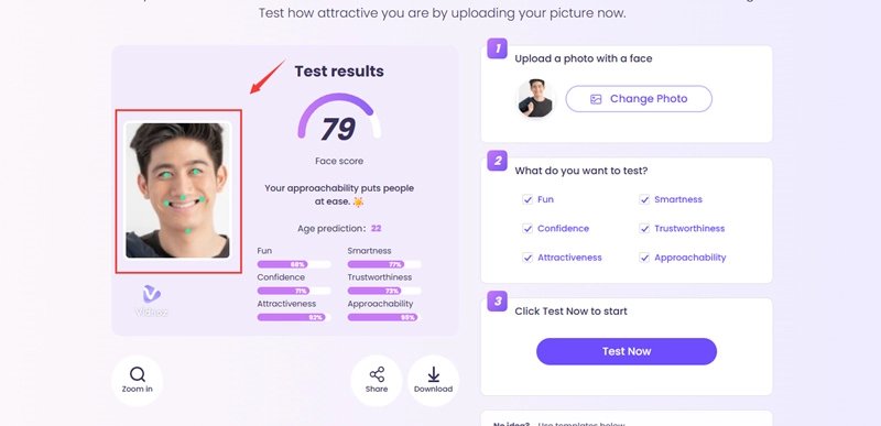 Golden Ratio Face Calculator Outside TikTok