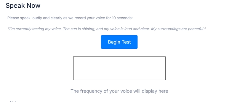 How Deep is My Voice Test Online