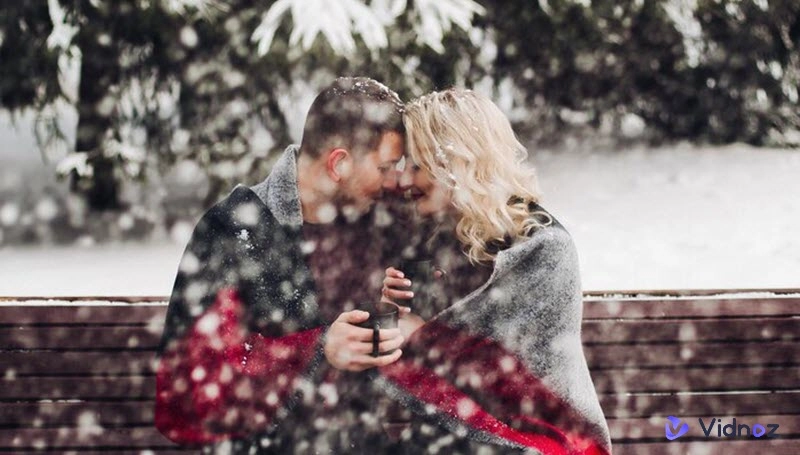 How to Add Snow to a Photo Online | Get a Winter Touch for Your Photos