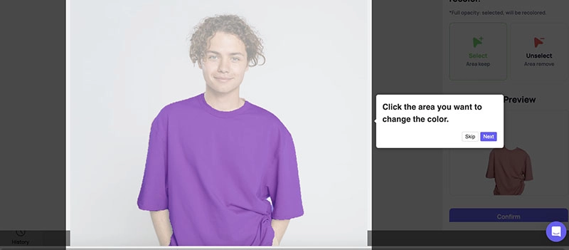 How to Change Shirt Color in Photoshop iFoto 1