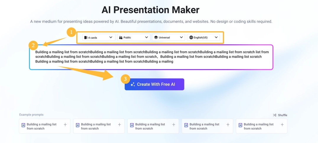 How to Create an AI Pitch Deck - Step 2