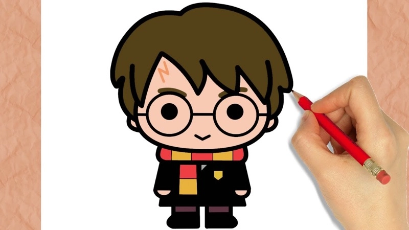 How to Draw Harry Potter Cartoon