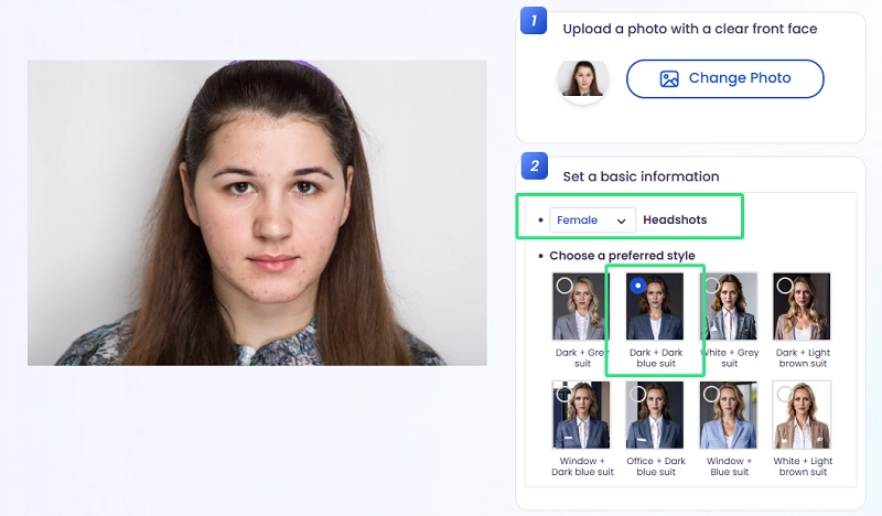 How to Edit a Professional Headshot - Step 2