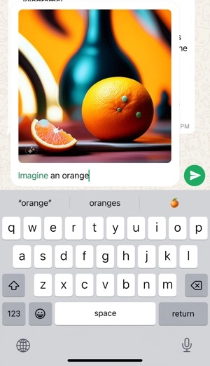 How to Generate an Image with WhatsApp AI