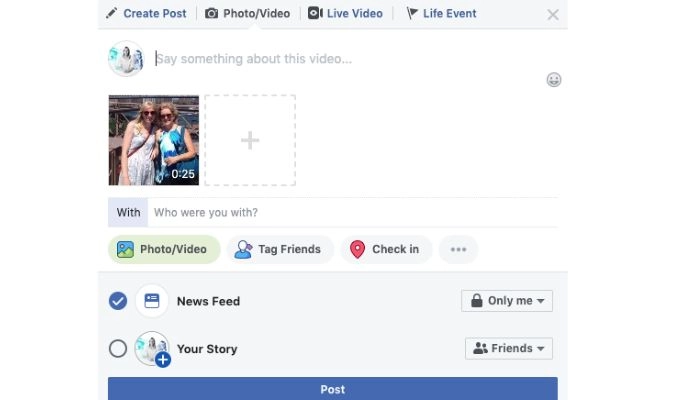 How to Make Video into Link Facebook