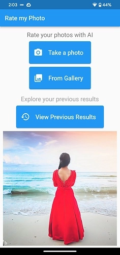 How to Rate My Photo with AI - Step 1