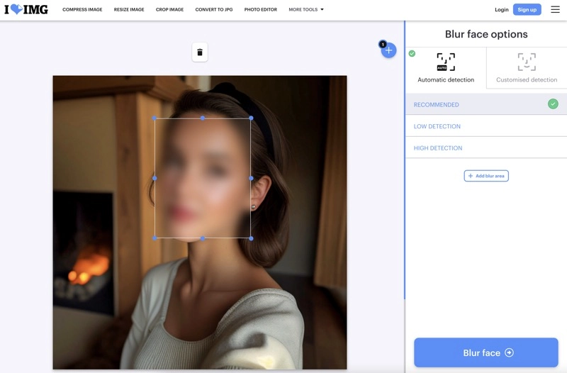 How to Use iLoverIMG AI Face Anonymizer