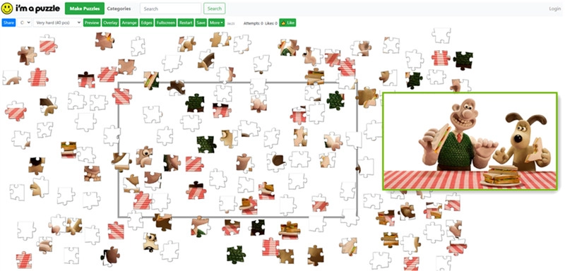 I Am a Puzzle Jigsaw Generator