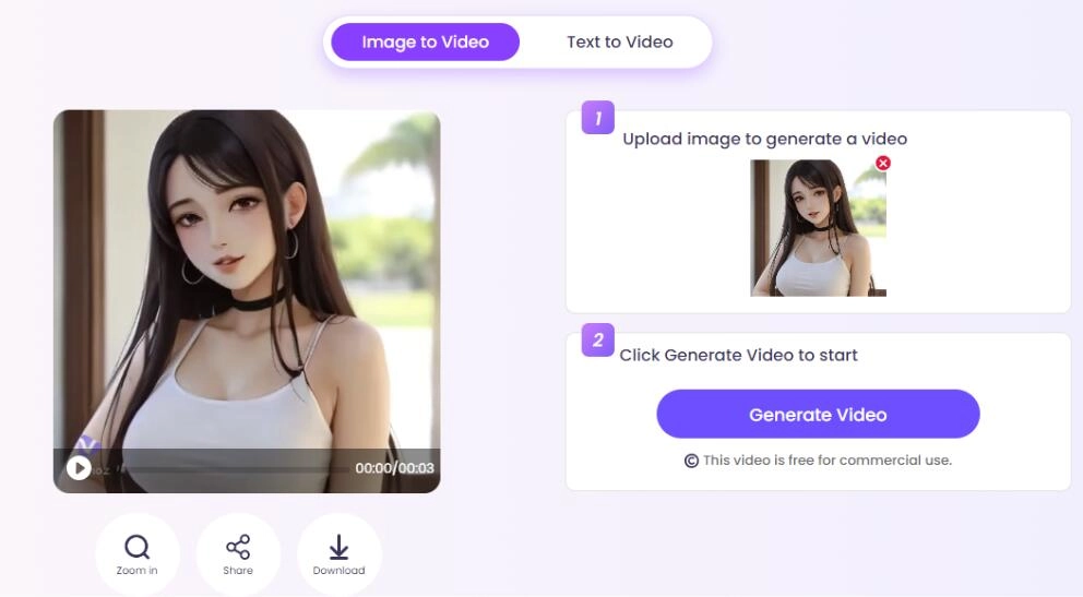 Image to Video AI Maker Online Free