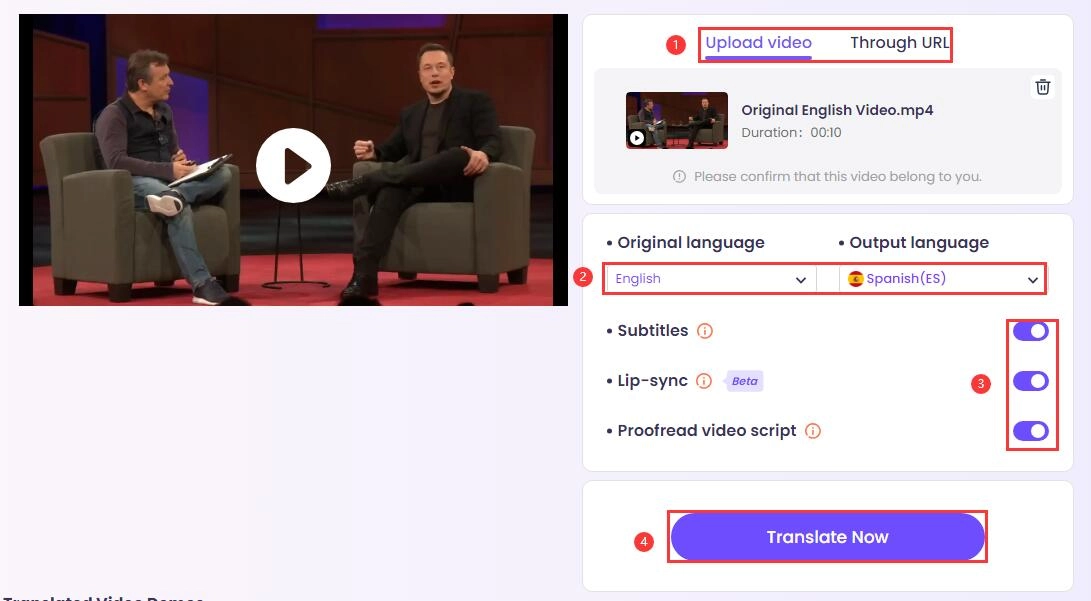 Localize Video with Lip Sync AI Tech