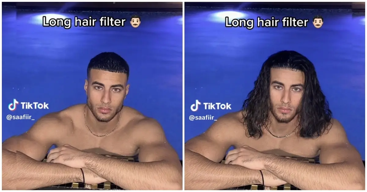 Long Hair Filter Tiktok How