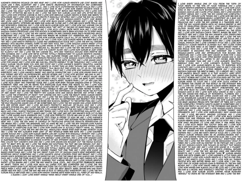 Longest Speech Bubble In Manga