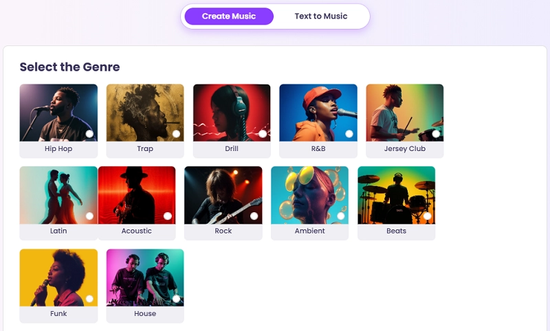 Make Jingle with Vidnoz AI Music Generator