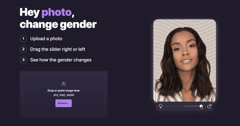 Male to Female Transition Photos App - HeyPhoto