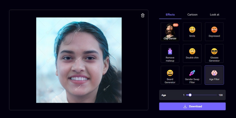 Media AI Face Teenage Filter