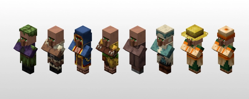 Minecraft Villager Different Types