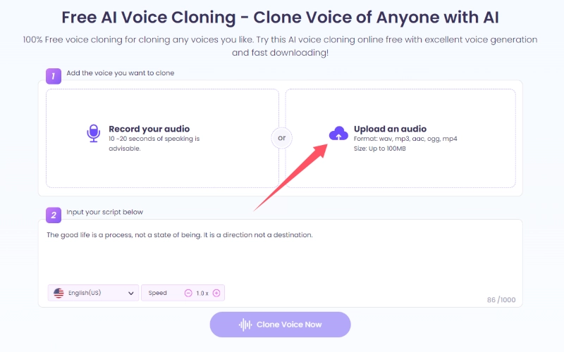 Mori Calliope AI Voice Upload Audio