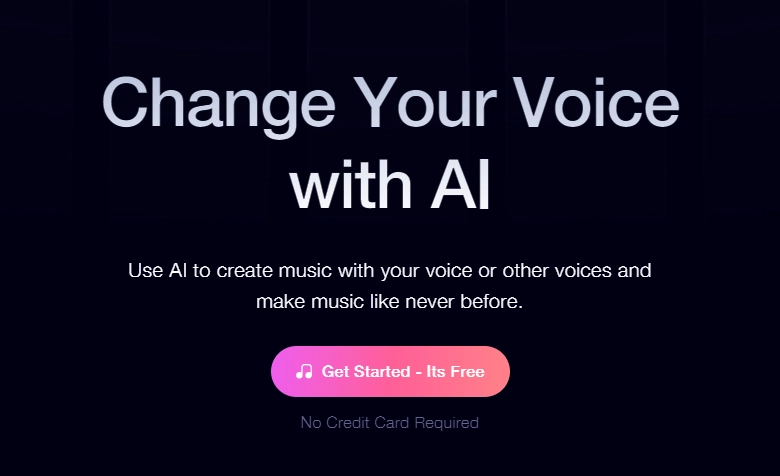 Musicfy AI Music Voice Changer