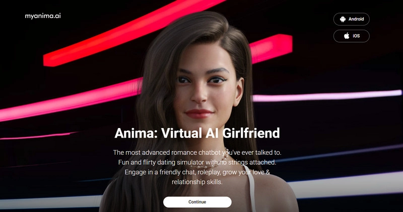 Myanima AI Girlfriend Simulator