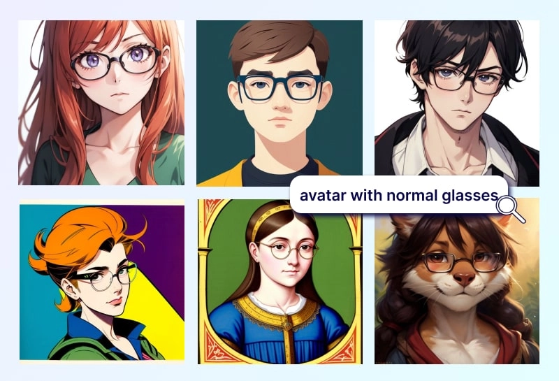 Glasses Avatar Generator | Make Your Avatar with Glasses