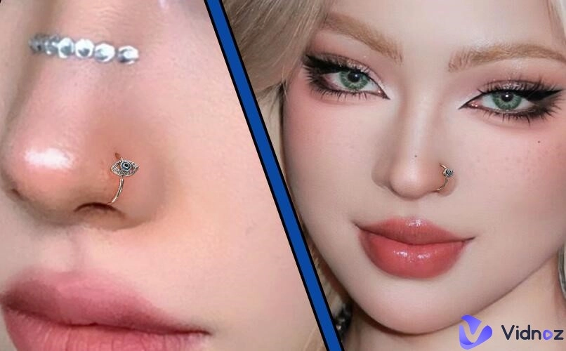 3 Free Nose Piercing Filter – How to Add a Nose Ring in a Photo