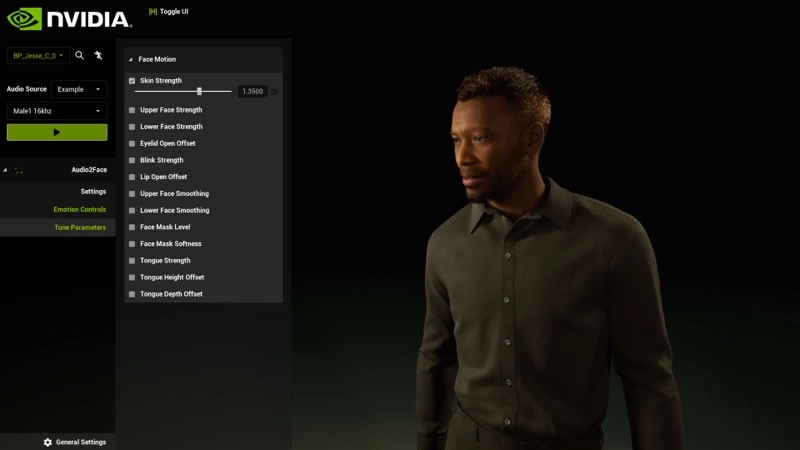 NVIDIA Digital Human Avatar