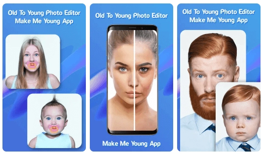 Old to Young Photo Editor Baby Face Swap