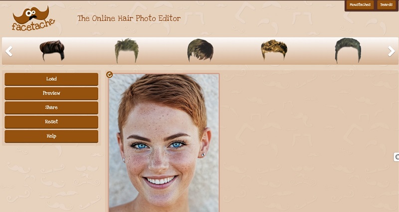 Online Hair Photo Editor to Add Hair to Photo