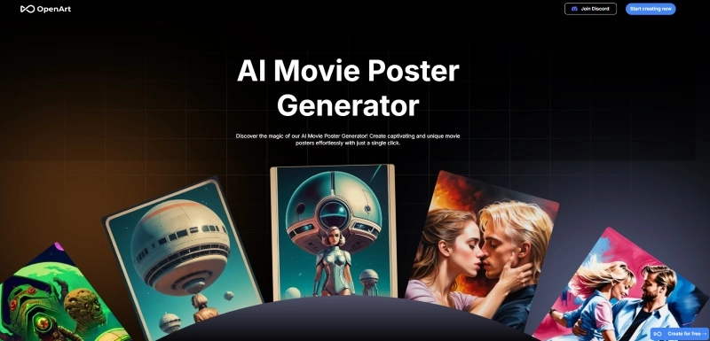 OpenArt Fantasy AI Movie Poster Generator