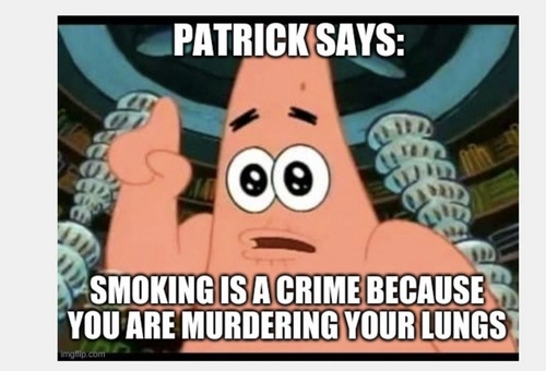 Patrick Says Meme