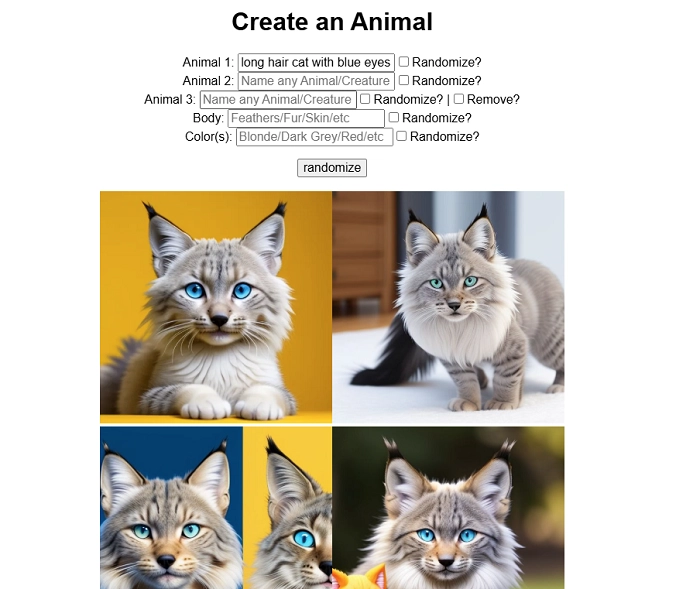 Perchance AI Animal Generator