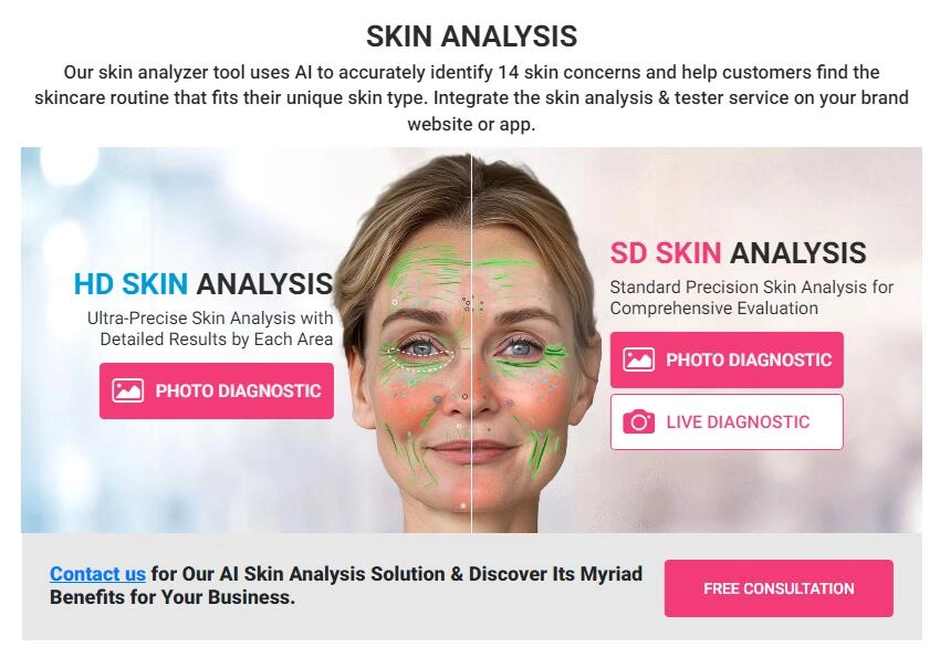 Perfect Corp Paid AI Skin Scanner