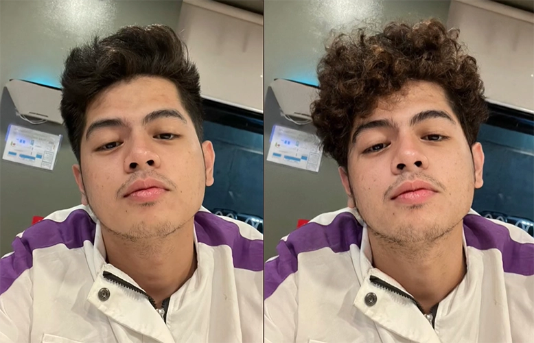 Perm Filter on TikTok