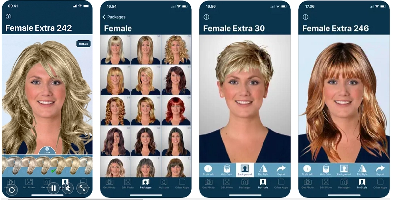 Perm Filter Virtual Try-on - Hairstyle Try On