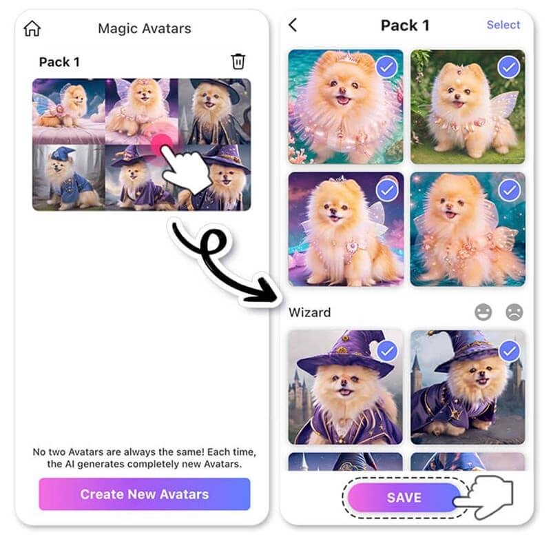 Pet Portrait Generator YouCam Perfect