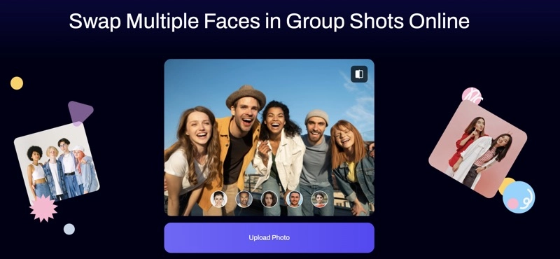 Pica AI Group Photo Face Swap