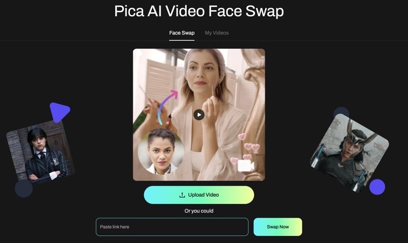 Pica AI Video Face Swap