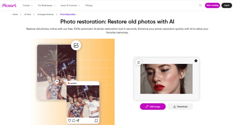 Picsart AI Photo Fixer Free - Fix Your Photos Automatically