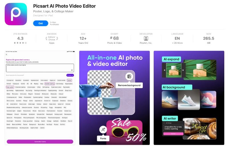 Picsart Tool to Add A Picture to A Picture