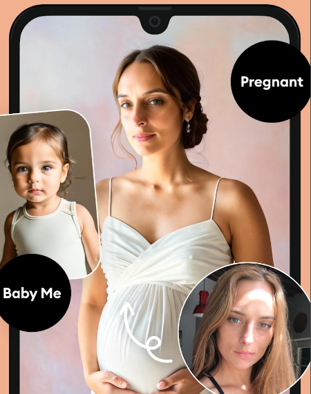 Pregnant AI Filter App - Remini