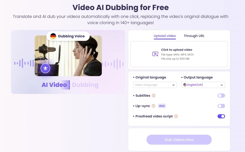 Prime Voice AI Video Dubbing Alternative